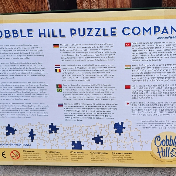 1,000 Cobble Hill puzzle - Picture 2 of 2